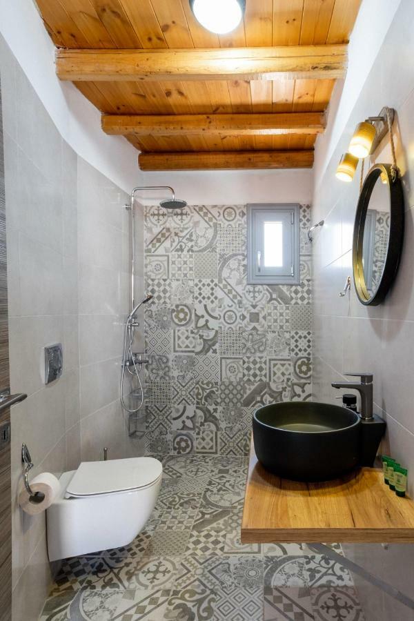 Marilena Natural Stone House, By Hellocrete Pigí エクステリア 写真