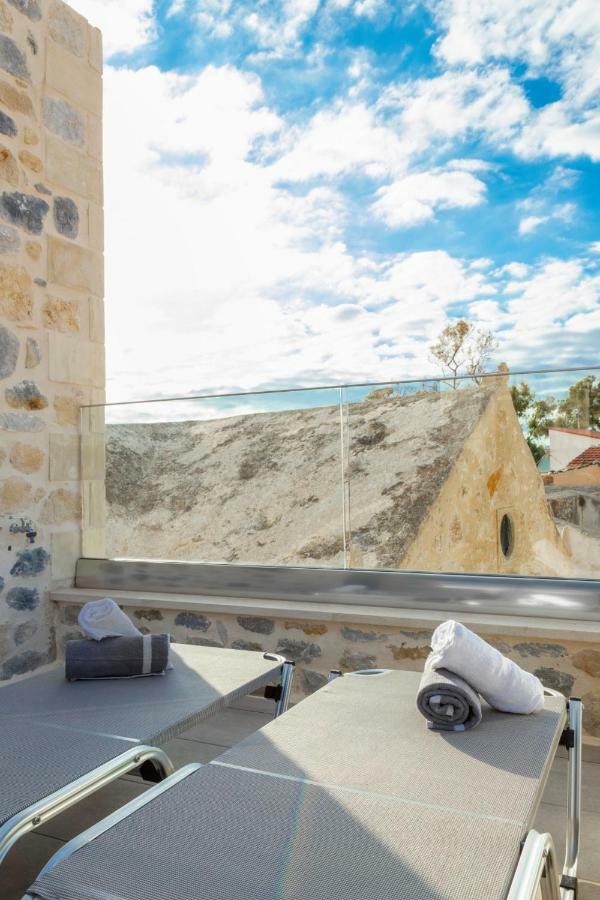 Marilena Natural Stone House, By Hellocrete Pigí エクステリア 写真