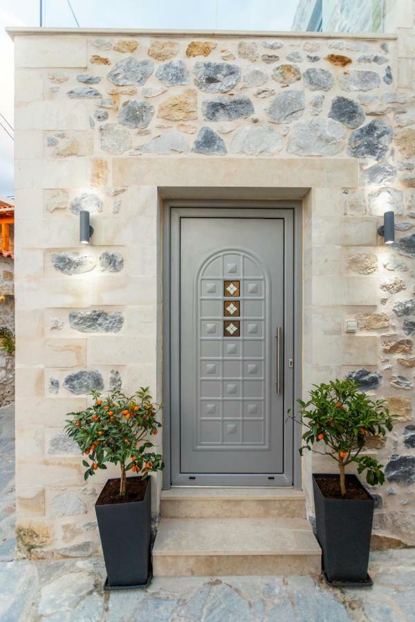 Marilena Natural Stone House, By Hellocrete Pigí エクステリア 写真