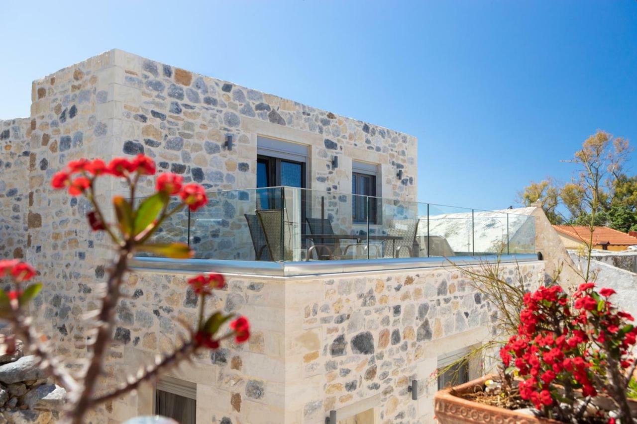 Marilena Natural Stone House, By Hellocrete Pigí エクステリア 写真