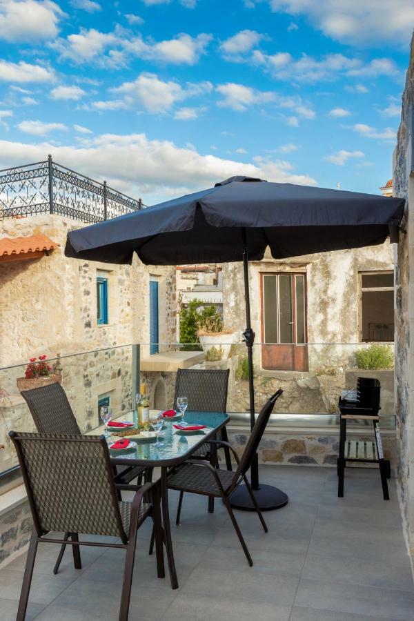 Marilena Natural Stone House, By Hellocrete Pigí エクステリア 写真